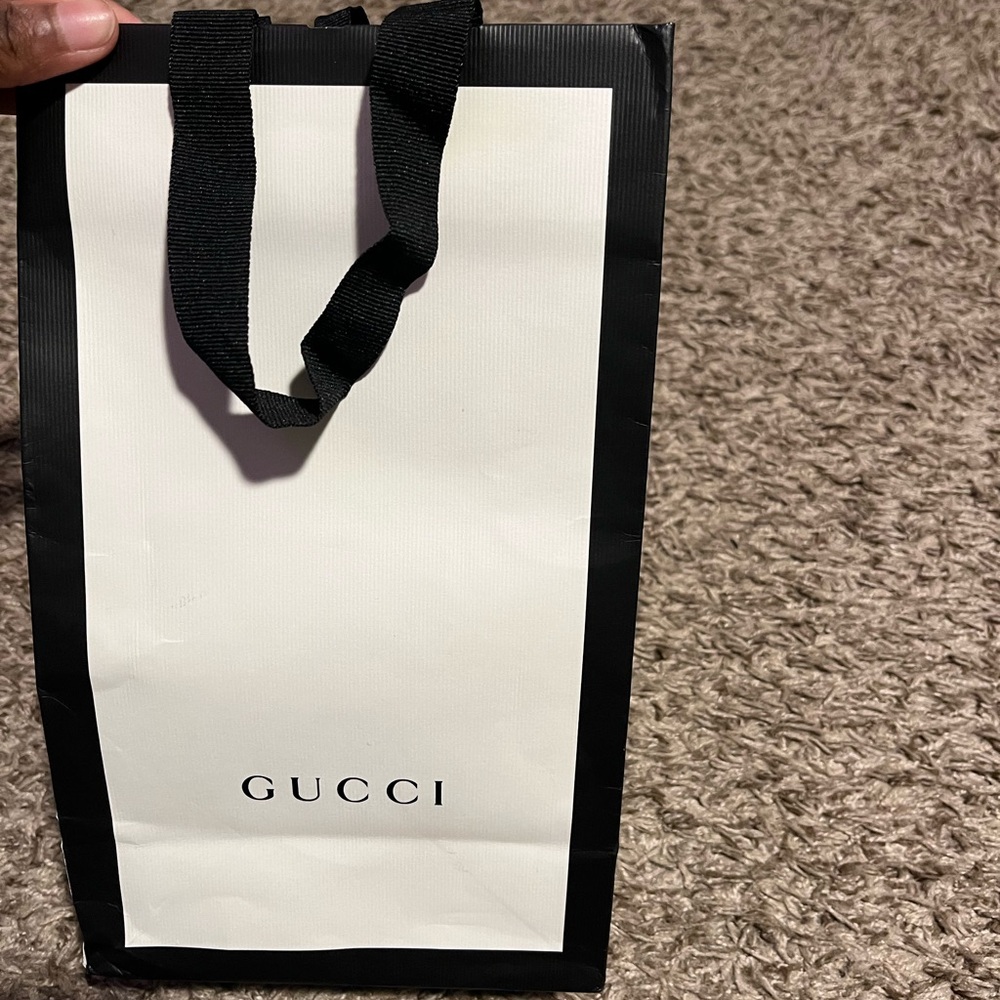 Authentic Gucci Blue Flower Belt